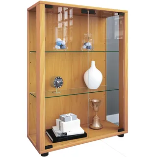 VCM Standvitrine Sintalo 60 x 25 x 80 cm Braun
