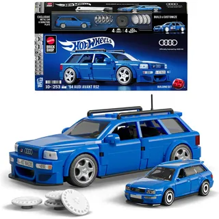mattel brick shop Hot Wheels Speed Serie Bausatz 94 Audi Avant RS2 252-tlg. JGR28