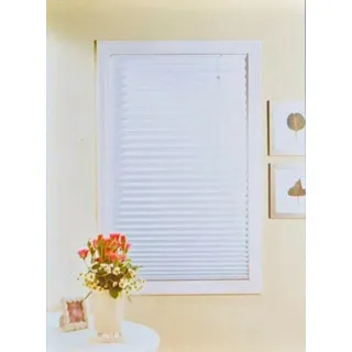 Plissee weiß 120x160cm Plisseerollo Sonnenschutz Sichtschutz Faltenrollo rollo