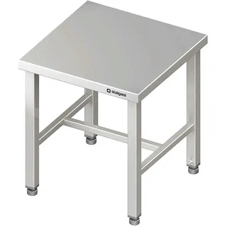 Stalgast Edelstahl, Kochtopf-Untergestell, 500x500x400 mm, (BxTxH), verschweißt