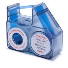 NIIMBOT B18 kompatibles Beschriftungsband, Ersatz-Nachfüllbänder für Thermotransfer-Etikettendrucker, lesbarer Druck, langlebig, kein Verblassen, bis zu 16 Meter (blau)