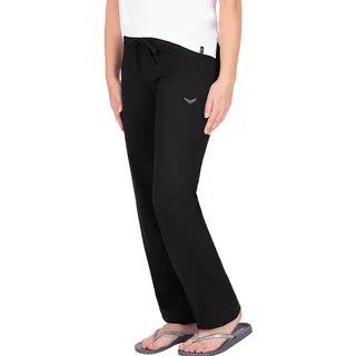 Trigema Jerseyhose »TRIGEMA Hüfthose aus Biobaumwolle«, (1 tlg.) Trigema schwarz-C2C M