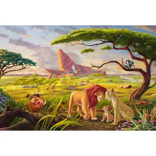 Schmidt Spiele 56560 Thomas Kinkade, Disney, The Lion King, Remember Who You Are, 200 Teile Puzzle