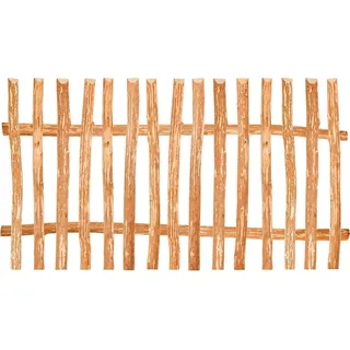 Gartenzaun Holz H 80 x B 150cm Lattenabstand 7-9cm Bausatz