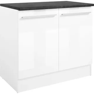 yourkitchen Spülenschrank Jazz 100 x 60 x 90 cm Weiß
