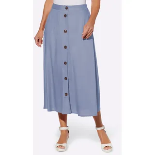 Classic Basics A-Linien-Rock, taubenblau