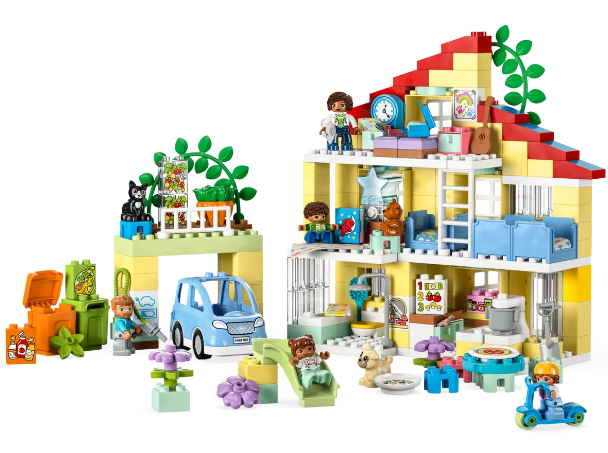 Bild von Duplo 3-in-1-Familienhaus 10994