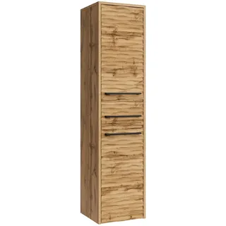 Badplaats Etna Badezimmerschrank 30 x 35 x 130 cm Braun