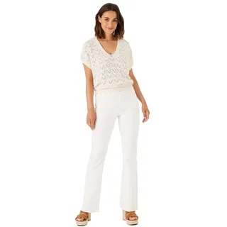 Garcia Damen Hose, Pants Non Denim, Weiß, 26