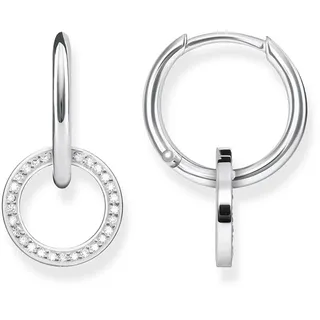 Thomas Sabo Damen Ohrringe Creolen Kreis 925 Sterling Silber CR620-051-14