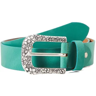 MGM Damen Gürtel Floral, Gr. 105 cm, Grün (Grün-asi 5)