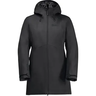 Jack Wolfskin Damen Heidelstein Ins Mantel (Größe S schwarz)