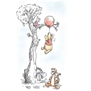 Komar Wandbild Winnie Pooh Hang On 50 cm x 70 cm