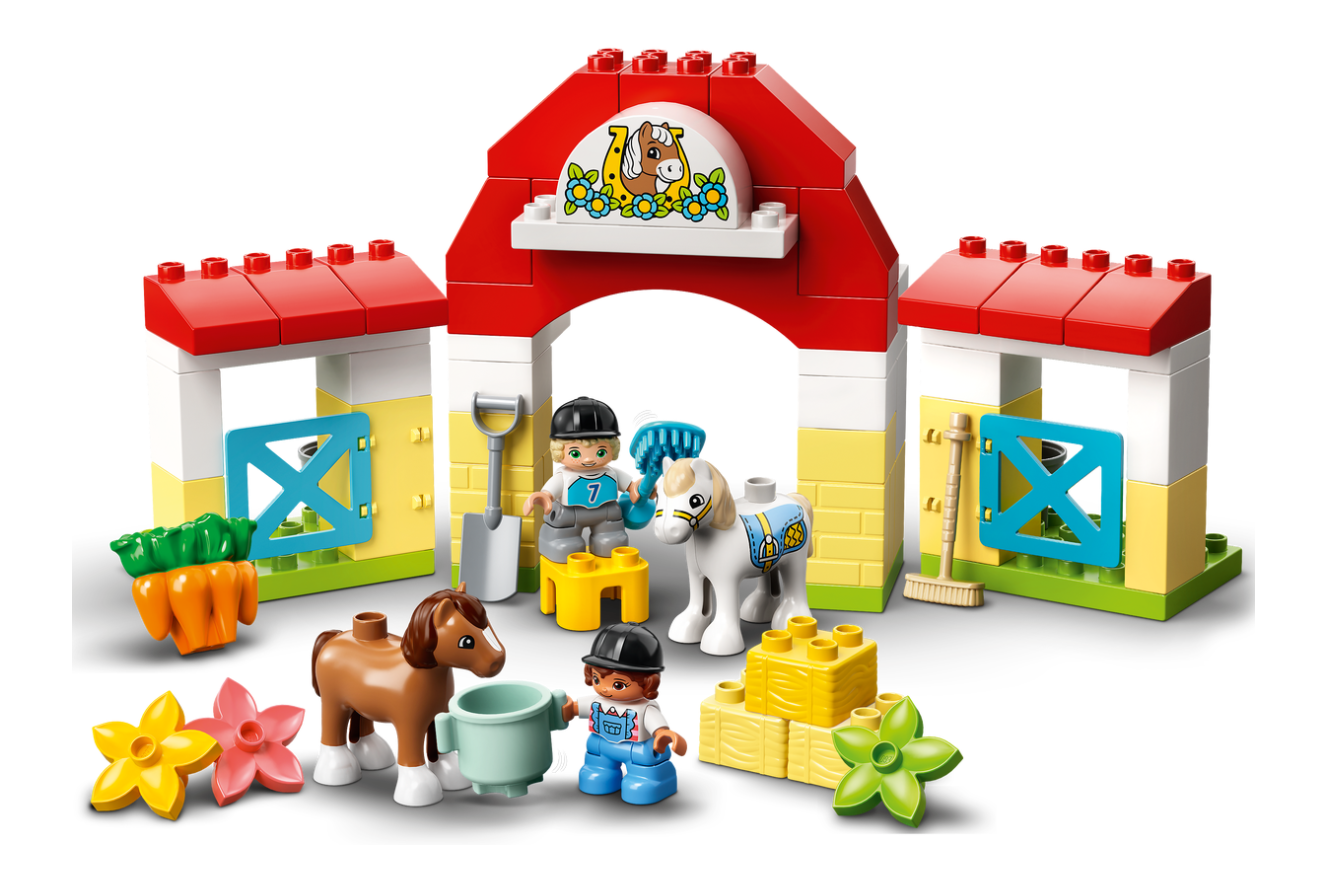 Bild von Duplo Pferdestall und Ponypflege 10951