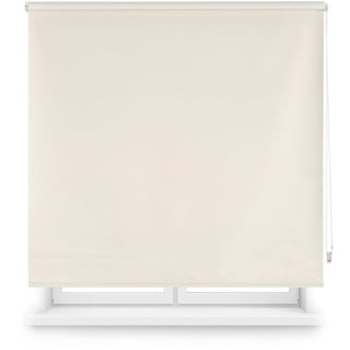 Blindecor Draco | Rollo verdunkelung - Beige, 100 x 230 cm (BxH) | Stoffgröße 97 x 225 cm. Thermorollo für fenster