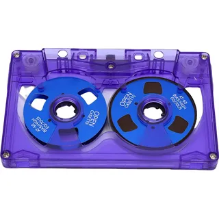 Leere Kassette, 50 Minuten Aufnahmezeit, doppelseitige Metallspule für Sound-Recorder