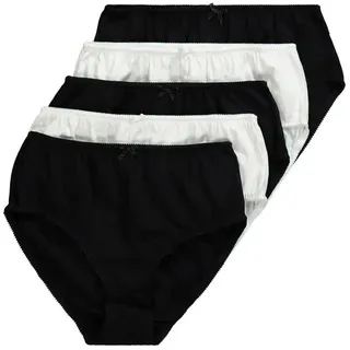 Ulla Popken Slip Midi-Slips 5er-Pack (5-St) bunt 54/56