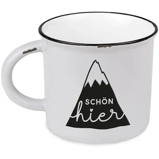 Grafik-Werkstatt Kaffeetasse 0,4 l Grau 3 St.