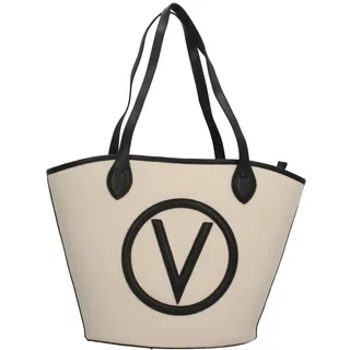 Valentino Covent Shopper Baumwolle Naturale/Nero
