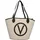 Shopper Baumwolle Naturale/Nero