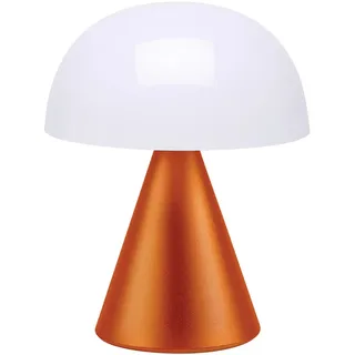Akku-Tischleuchte , Orange , Kunststoff , Pilz , 14x17x14 cm , Farbwechsler, Farben fixierbar, Touch (on/off), tragbar, einfach zu transportieren, kabellos, aufladbar über Usb , Lampen & Leuchten, Innenbeleuchtung, Tischlampen, Akku-Tischlampen