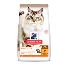 1,5kg Hill's Science Plan Adult 1-6 No Grain Hrană uscată pisici - Pui