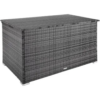 Tectake Auflagenbox Oslo 145 x 82,5 x 79,5 cm Grau