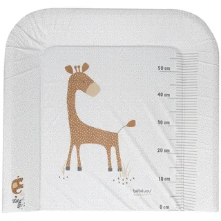 Bebe Jou Wickelauflage , Grau, Beige , Kunststoff , 77x6.5x72 cm , Made in EU, Oeko-Tex® Standard 100 , abwischbar , Babymöbel & Kindermöbel, Babyzimmer, Wickelkommoden & Zubehör