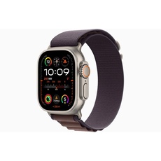 Apple Watch Ultra 2 GPS + Cellular 49mm - Titanium Case with Indigo Alpine Loop - Large