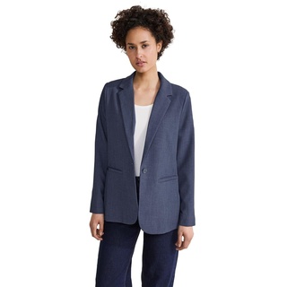 STREET ONE Damen Long Blazer, original blue, 34