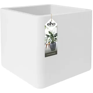 elho Pflanzkasten Pure Soft Brick Wheels 39 x 39 x 39 cm weiß