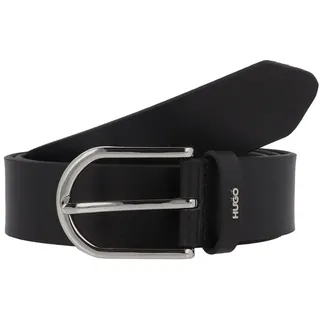 Hugo Zoey Gürtel Leder 85 cm schwarz
