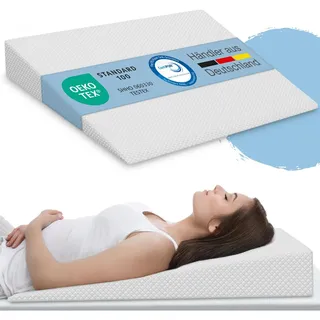 eloneo Bestschlaf Matratzenkeil Weiß, 90x100 cm