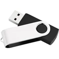 Bild USB-Stick 8 GB, USB Typ-A 2.0 Schwarz, Silber