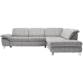 Beldomo Style Ecksofa , Hellbraun , Textil , Uni , Ottomane rechts, L-Form , 319x260 cm , Goldenes M , seitenverkehrt erhältlich, Bettfunktion erhältlich, Hocker erhältlich , Wohnzimmer, Sofas & Couches, Wohnlandschaften, Ecksofas