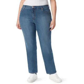 Gloria Vanderbilt Amanda Damen-Jeans, klassisch, hohe Taille, konisch zulaufend, Petite