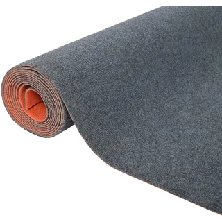 tonchean Teppich Läufer Flur 300x120 cm rutschfest Schmutzfangmatte Küchenteppich Waschbar Fußmatte Teppichläufer Schmutzfangteppich Teppich Meterware für Korridor Eingang Küche Wohnzimmer Büro,Grau