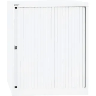 BISLEY Rollladenschrank 80 x 43 x 103 cm weiß