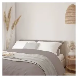 Belum | Bettbezug aus 100% gekämmter Baumwolle, Satin, Fadendichte 300, Oeko-Tex-Zertifiziert, Bettgröße 140 x 200 cm, Farbe: Satin, Make-up