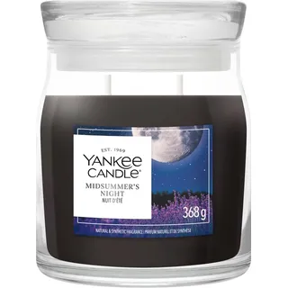 Yankee Candle Midsummer's Night Duftkerze 368 g schwarz