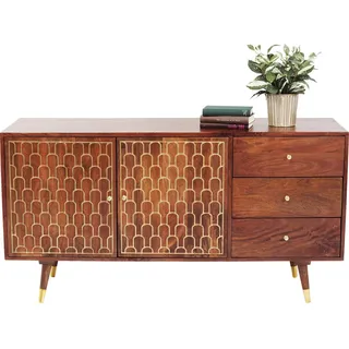 Kare Sideboard 145 x 75 x 45 cm Braun