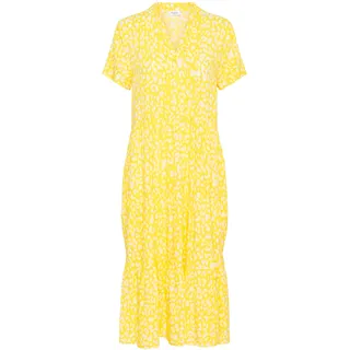 Saint Tropez Midikleid "Damen Kleid EdaSZ", ice aspen gold leopard