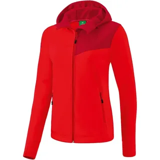 Erima Damen Performance Softshell Jacke, rot, 34