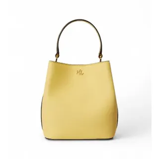 Lauren Ralph Lauren für Damen. 431969365014 Reese kleine Lederkreuztasche gelb (OSFA), Lässig