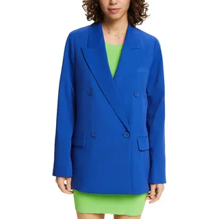 ESPRIT Damen 024ee1g307 Blazer, 410/Bright Blue, 38