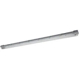 Osram Feuchtraumleuchte Kunststoff/Metall 150 cm 19 W inkl. Bewegungsmelder Grau