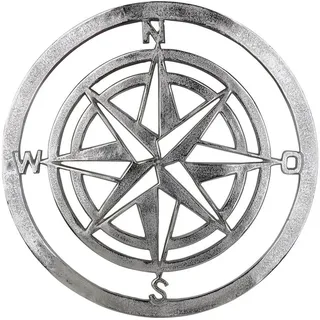 Gilde Wandrelief Windrose 50 x 1 x 50 cm,