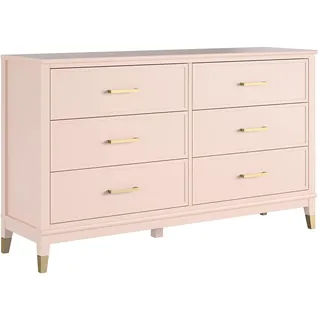 dorel home Westerleigh 145 x 85 x 41 cm Rosa
