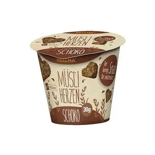 HELLMA Müsli-Herzen Schoko Müsli 30x 30,0 g, 30 St.