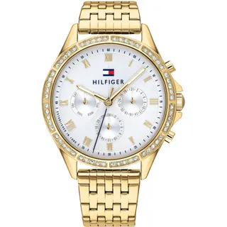 Tommy Hilfiger ARI 1782142 Damenarmbanduhr - Weiß, Gold